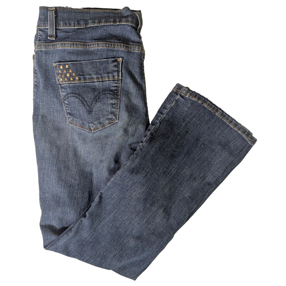 VTG Levi's 512 Women's Perfectly Slimming Jeans 12S/C Cotton Blend Blue